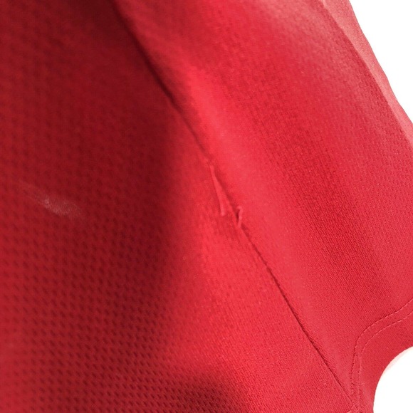 DELTA CARGO SPORT TEK PORT AUTHORITY RED POLO SHIRT WOMENS XL SHORT SLEEVE - Picture 8 of 12